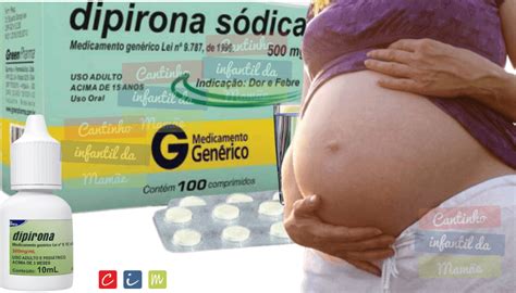 dipirona na gravidez - dipirona monoidratada 1g
